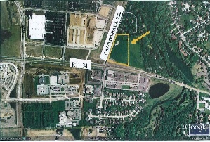 Cannonball Trail & Route 34 -NE Corner