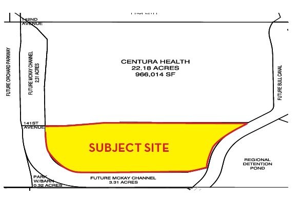 Southwest Corner of I-25 &144th Avenue