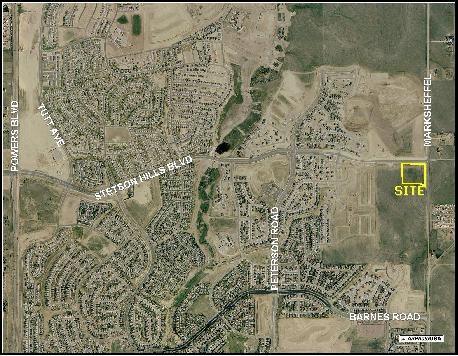 Stetson Hills Blvd & Marksheffel Blvd