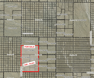 240 Acres on NEC of Ash & Garnet