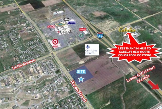 Southwest Corner of I-25 &144th Avenue