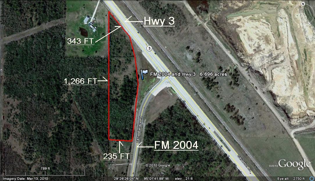 Hwy 3 & FM 2004