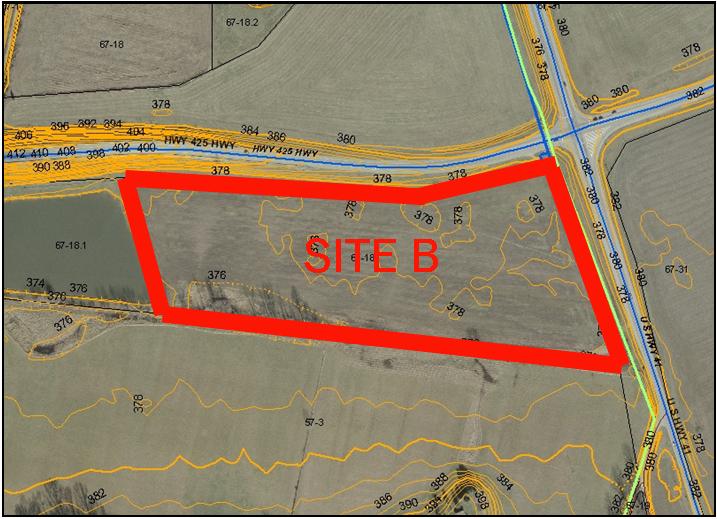 SW corner of Hwy41 and 425 Bypass