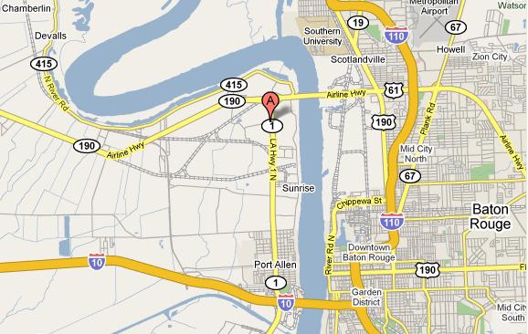 Highway 1, Port Allen, La
