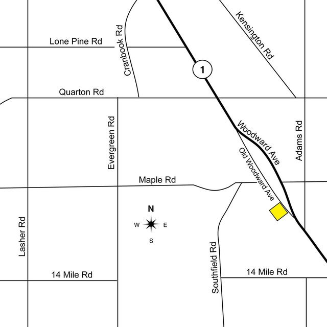 500 S. Old Woodward Avenue, Suite: 200