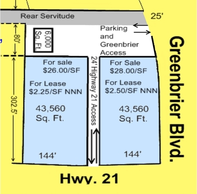 Greenbriar Blvd. & Highway 21