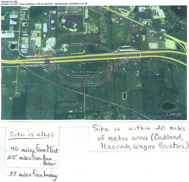 South Latson and Beck Roads